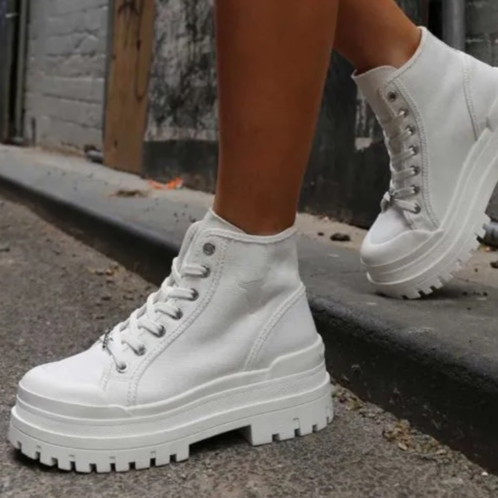 windsor smith canvas platform sneakers